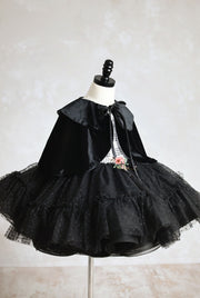 Holiday Magic Petal Dress & Bow Set | Choose Your Color & Fabric | Editorial Couture Gown for Special Occasions