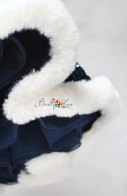Luxury Christmas gown perfect for photographers and styled shoots