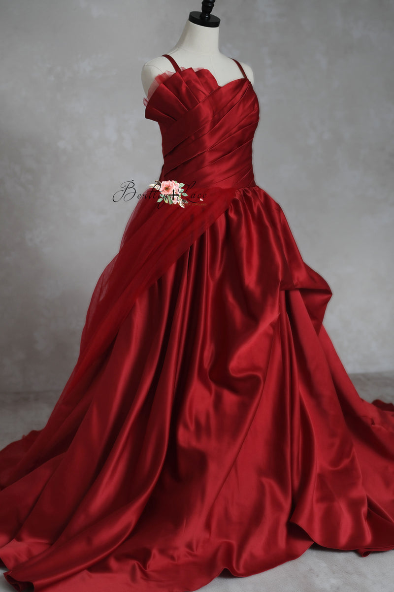 "RADIANT ALLURE" FLOOR LENGTH GOWN- choose color Editorial Dress, Couture Gown, Special Occasion Dress