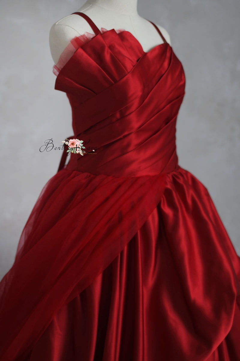 "RADIANT ALLURE" FLOOR LENGTH GOWN- choose color Editorial Dress, Couture Gown, Special Occasion Dress