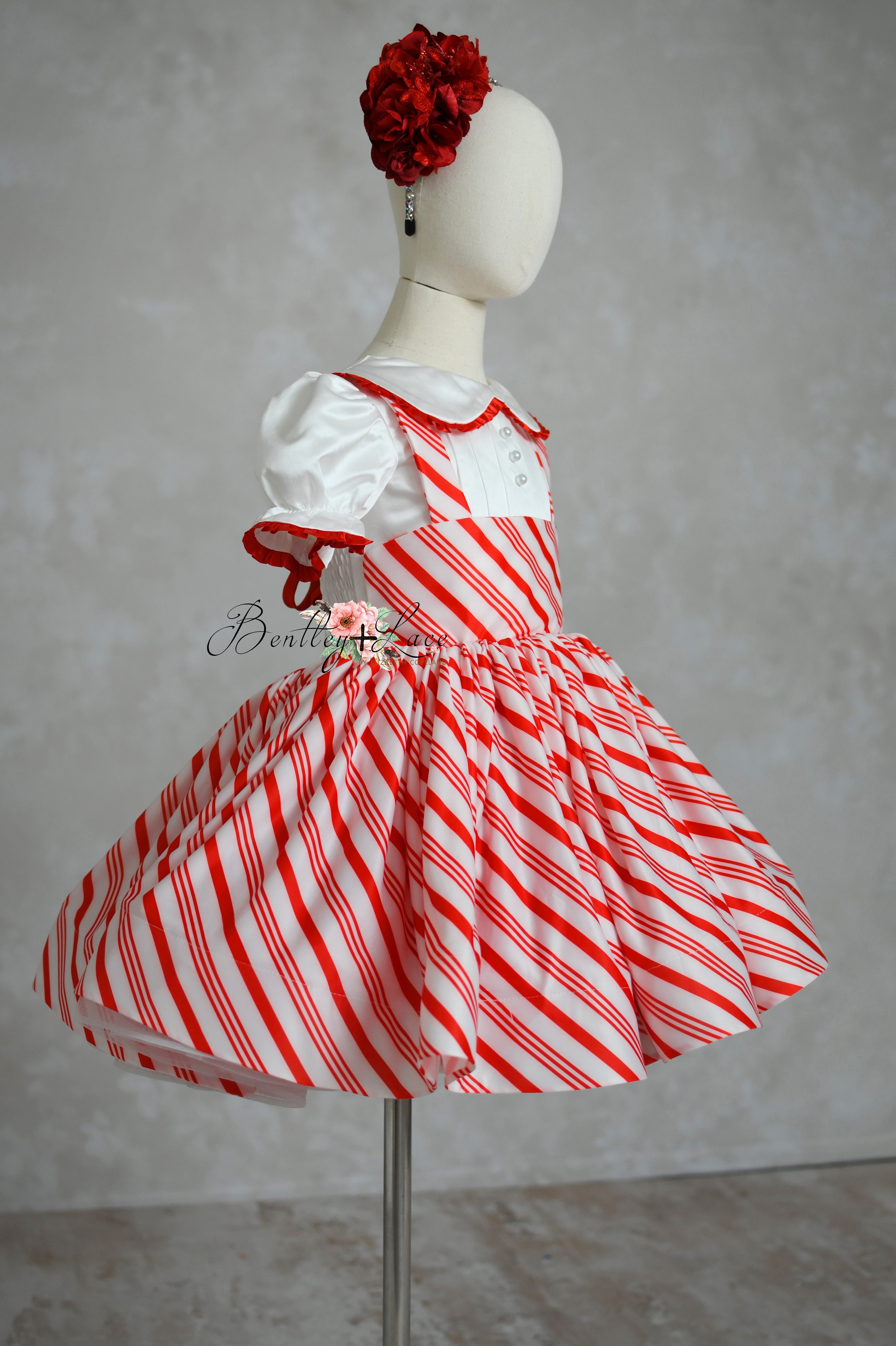 children's candy cane dress