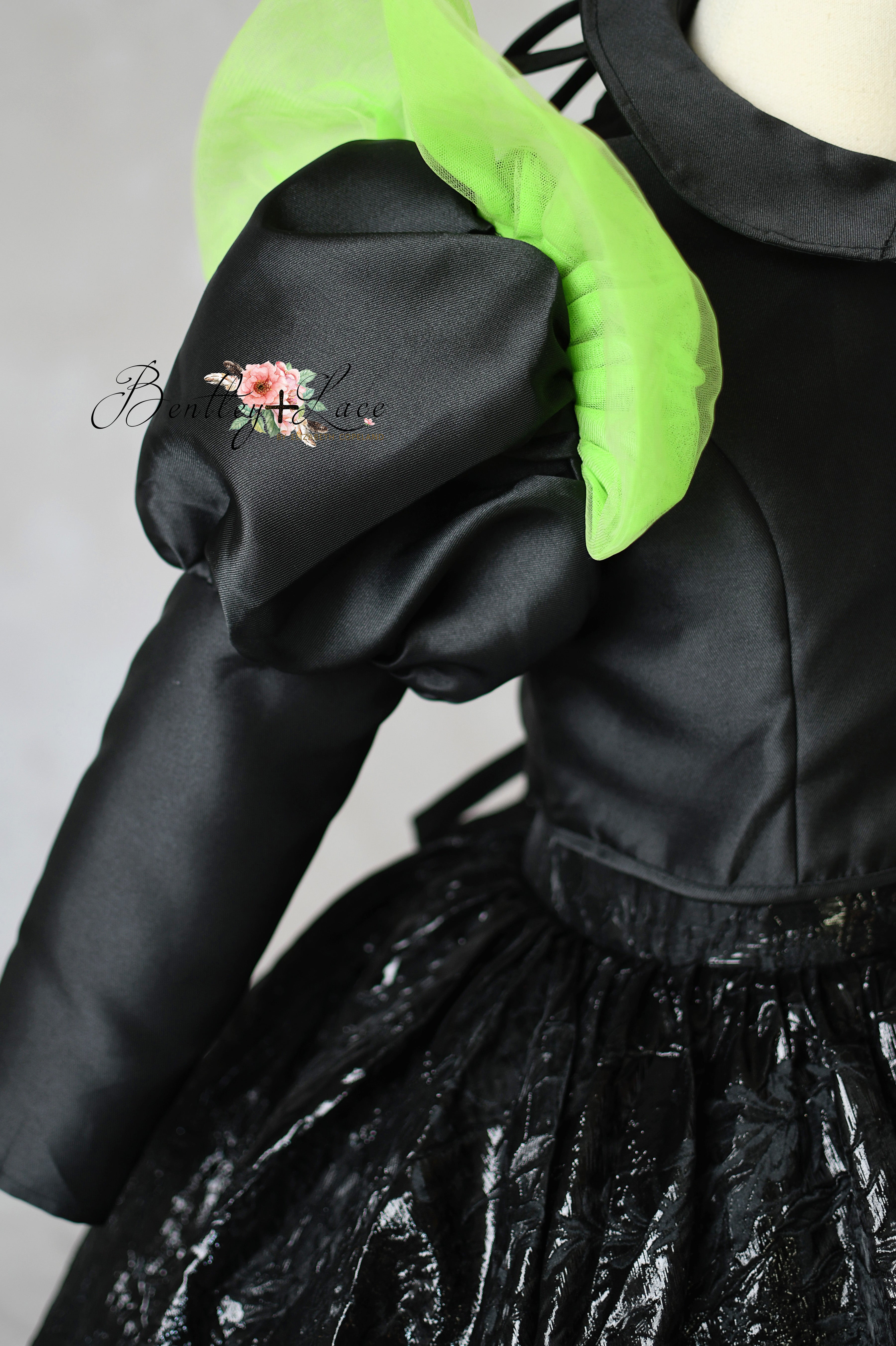 Emerald Shadows -Removeable Jacket/Bodice (8 year- 10 year)