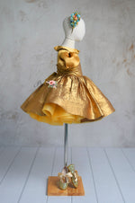 Golden Belle- Apron Dress + Detachable Bodice -Pick color and fabric option. Editorial Dress, Couture Gown, Special Occasion Dress