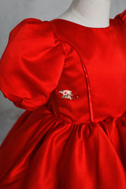 Custom Satin Elegance Dress ONLY- Pick color - Editorial Dress, Couture Gown, Special Occasion Dress