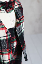 Boys Dapper Plaid Wool Suspender Shorts Box Set | Includes 2 Pairs (12-18M & 5-8 Years) + Vest