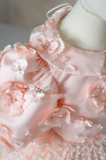 "Rosette Reverie" - Floor length gown-custom color options - GORGEOUS SPECIAL OCCASION OR PHOTO SHOOT DRESS
