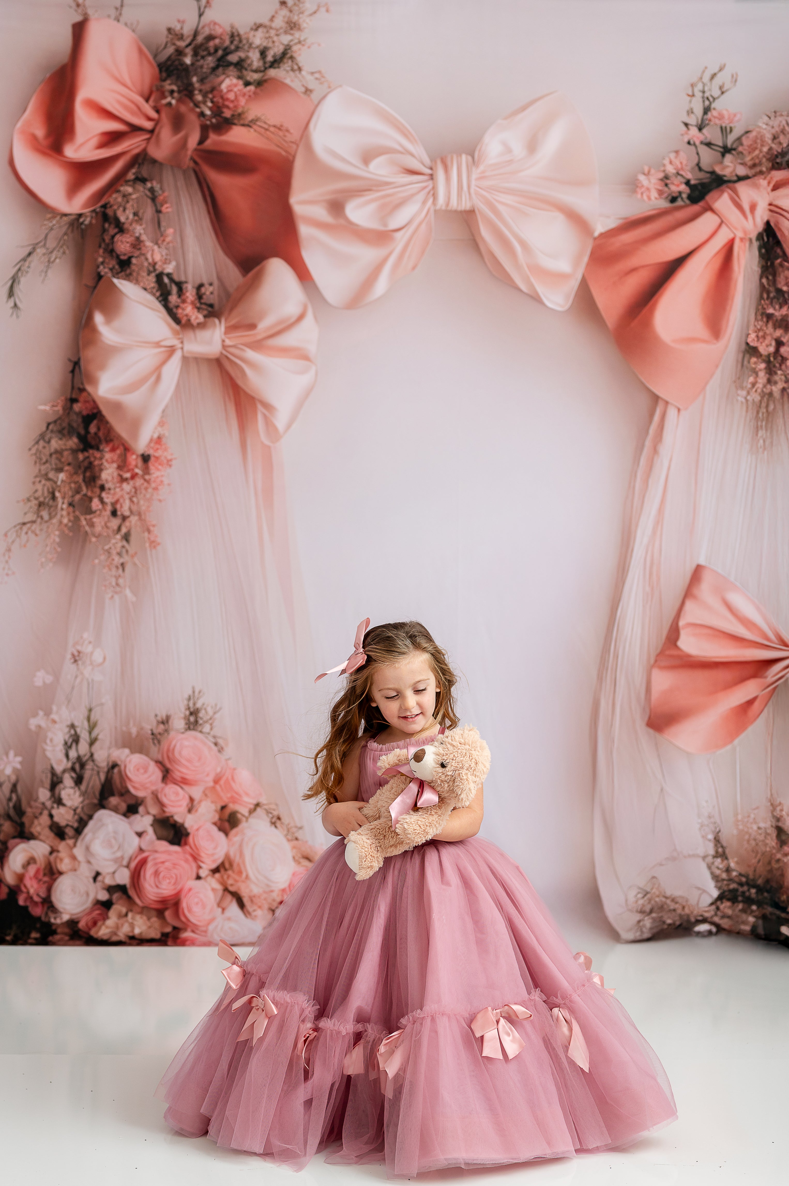 Bows of Grace | Customizable Editorial Couture Gown for Special Occasions