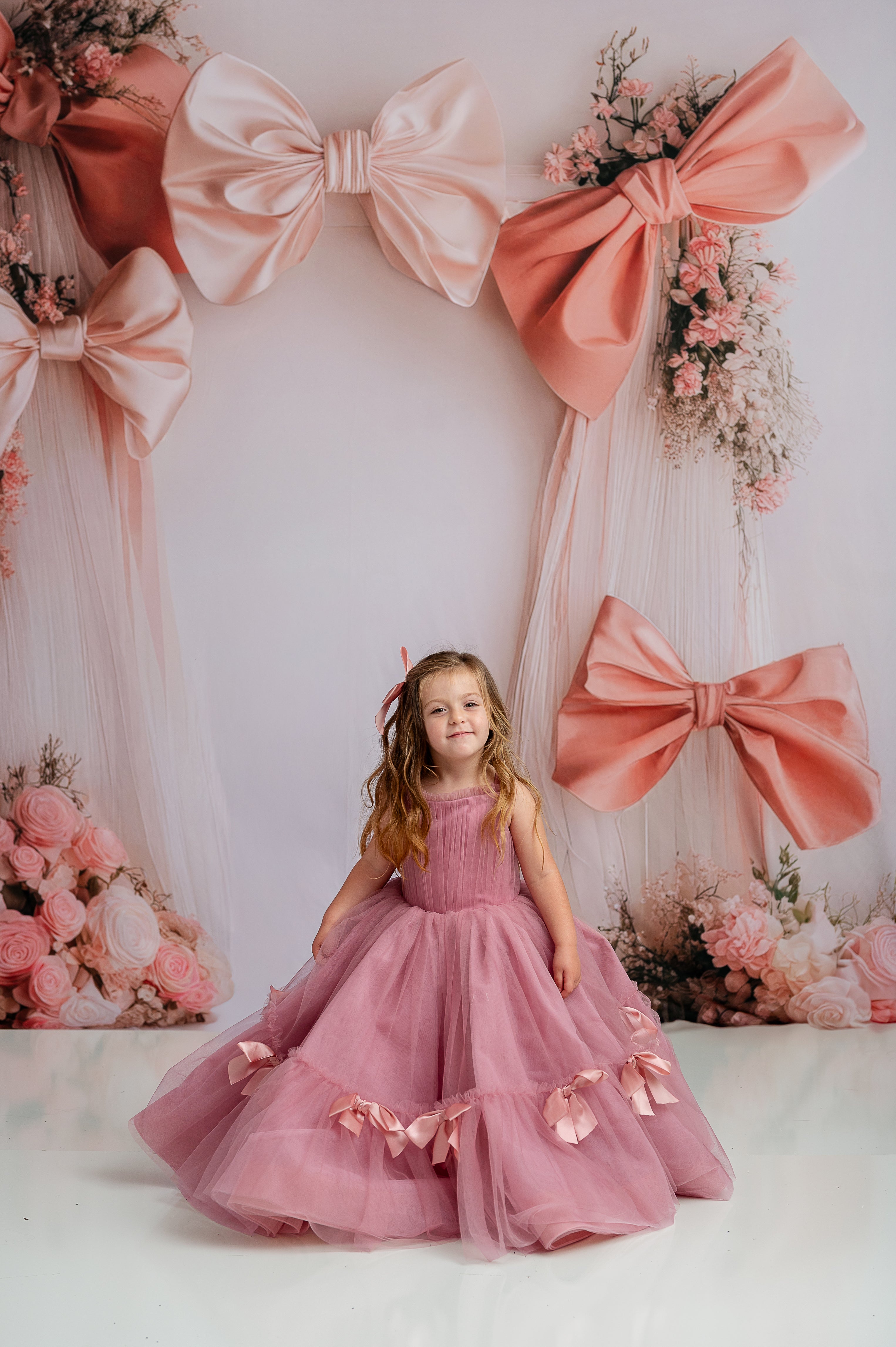 Bows of Grace | Customizable Editorial Couture Gown for Special Occasions