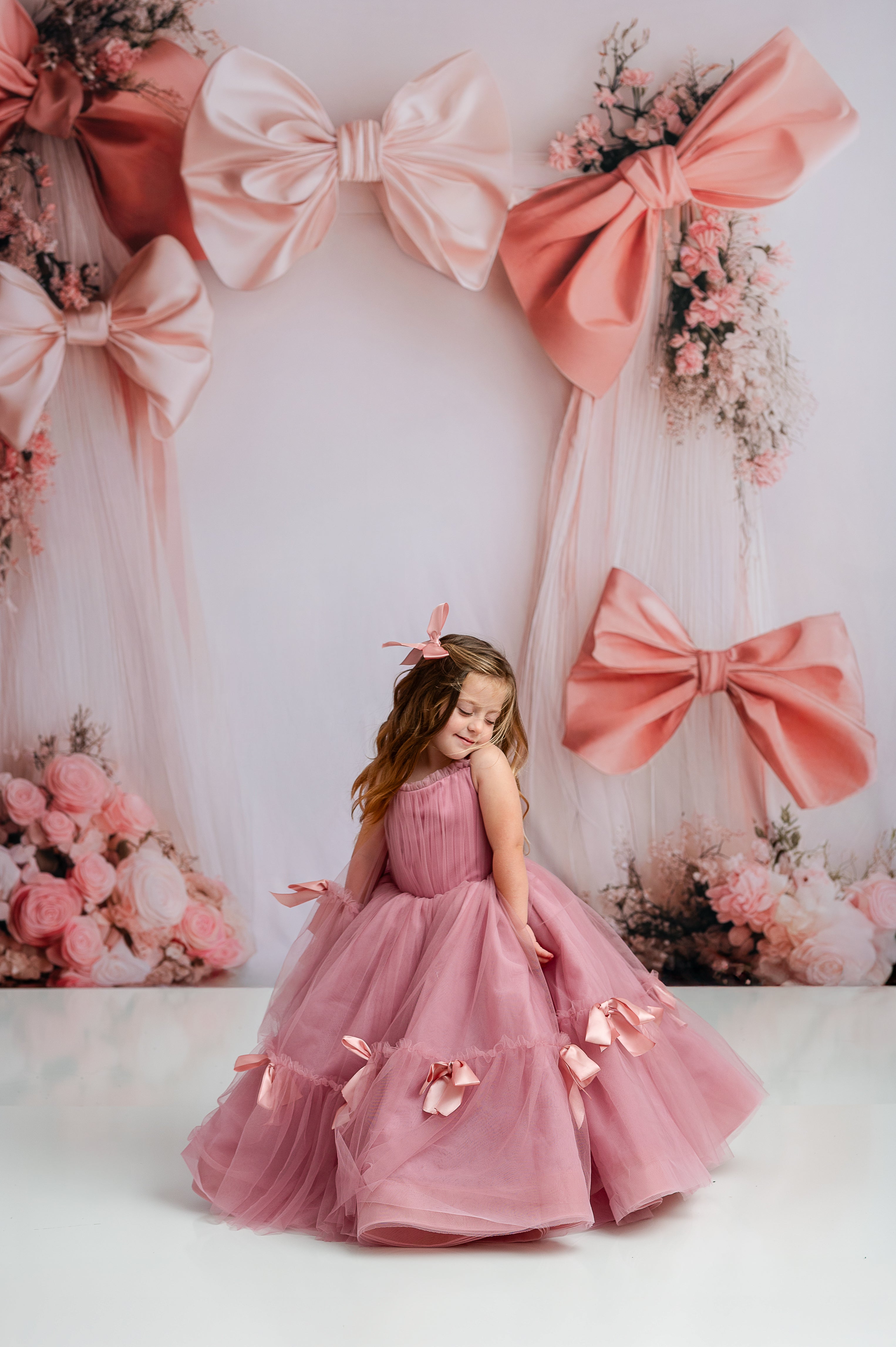 Bows of Grace | Customizable Editorial Couture Gown for Special Occasions