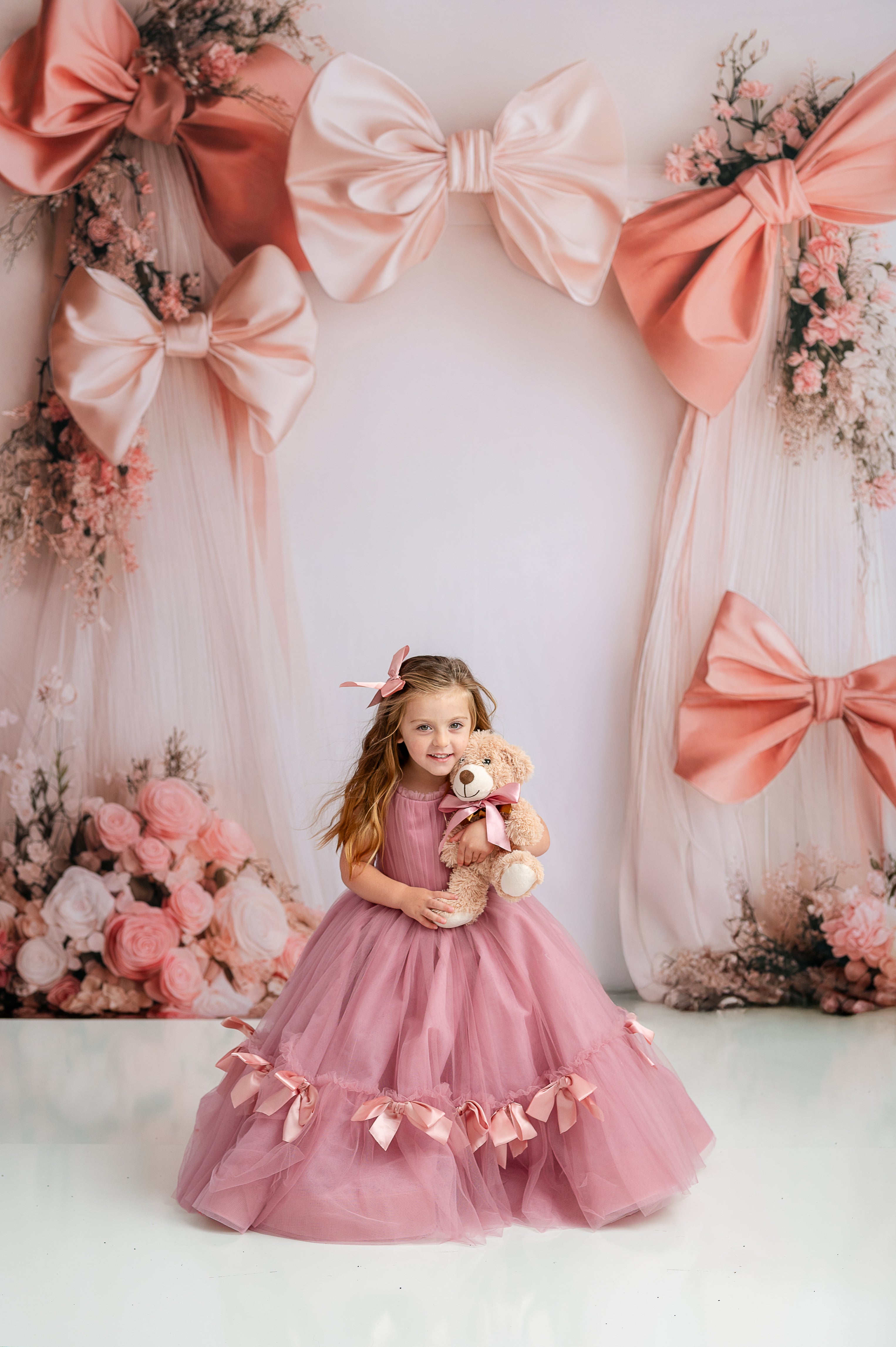 Bows of Grace | Customizable Editorial Couture Gown for Special Occasions