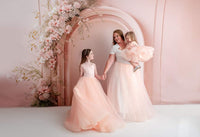 Detachable Daisy fabric+tulle skirts (Child -Adult Sizes) -  Custom color / fabric options available