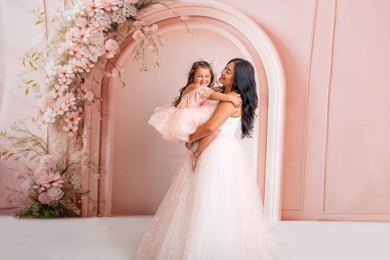 Detachable Daisy fabric+tulle skirts (Child -Adult Sizes) -  Custom color / fabric options available