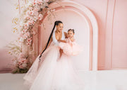 Detachable Daisy fabric+tulle skirts (Child -Adult Sizes) -  Custom color / fabric options available