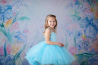 Simple Short Tulle Dress | Custom Color Options | Editorial Couture for Special Occasions