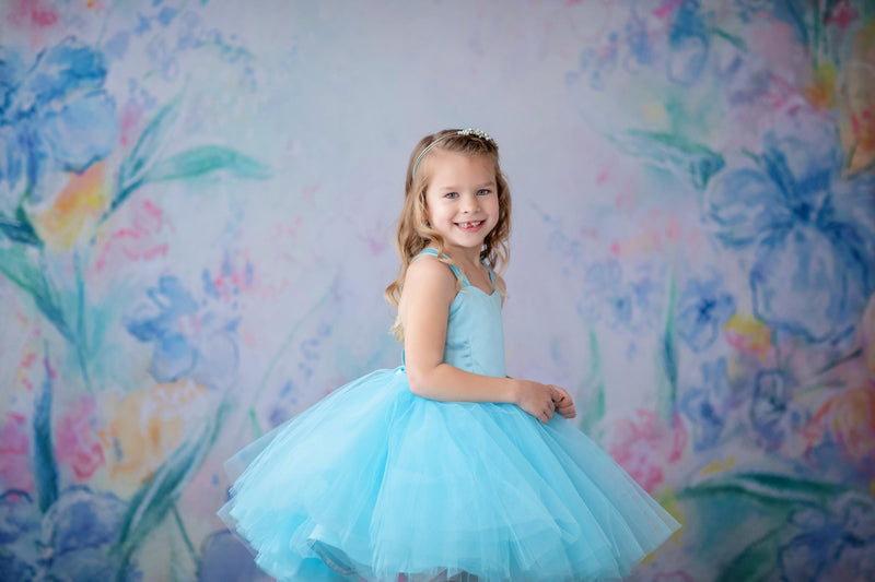 Simple Short Tulle Dress | Custom Color Options | Editorial Couture for Special Occasions