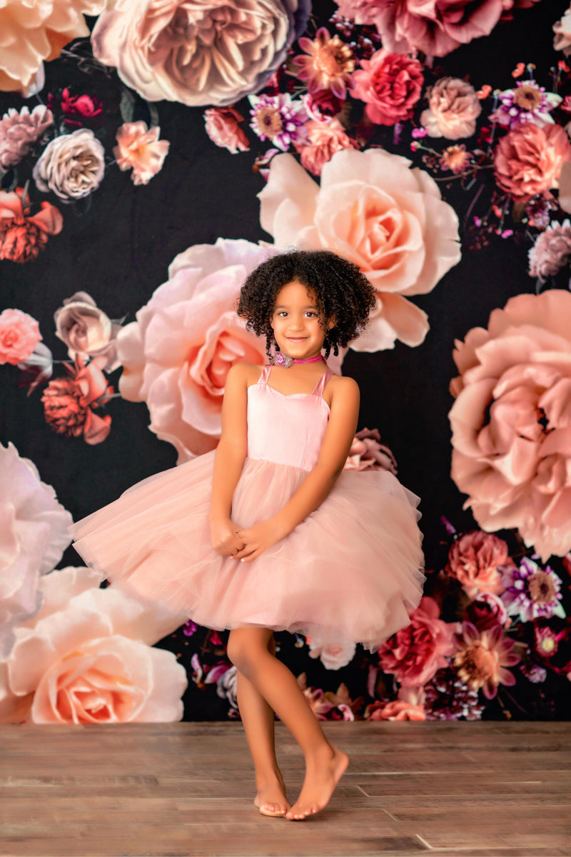 Simple Short Tulle Dress | Custom Color Options | Editorial Couture for Special Occasions