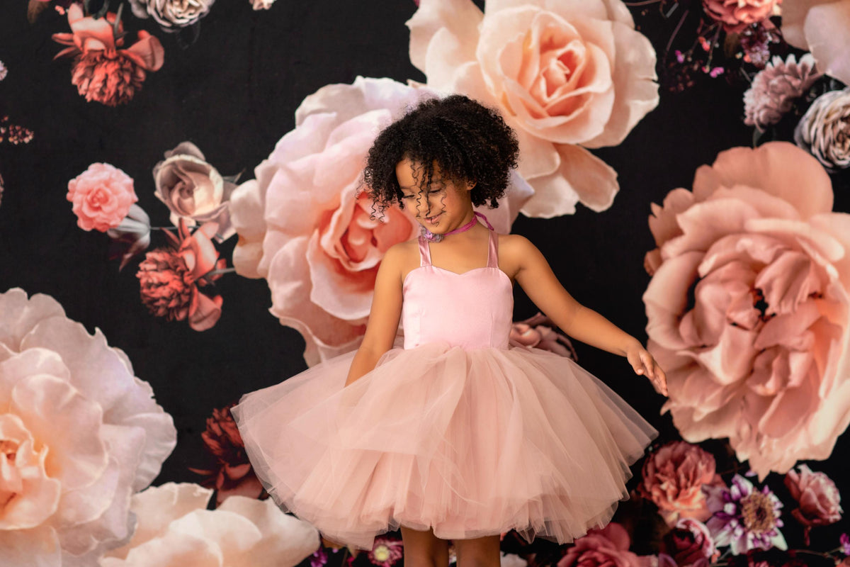 Simple Short Tulle Dress | Custom Color Options | Editorial Couture for Special Occasions