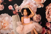 Simple Short Tulle Dress | Custom Color Options | Editorial Couture for Special Occasions
