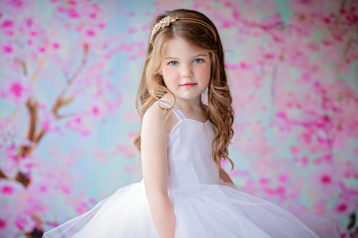 Simple Short Tulle Dress | Custom Color Options | Editorial Couture for Special Occasions