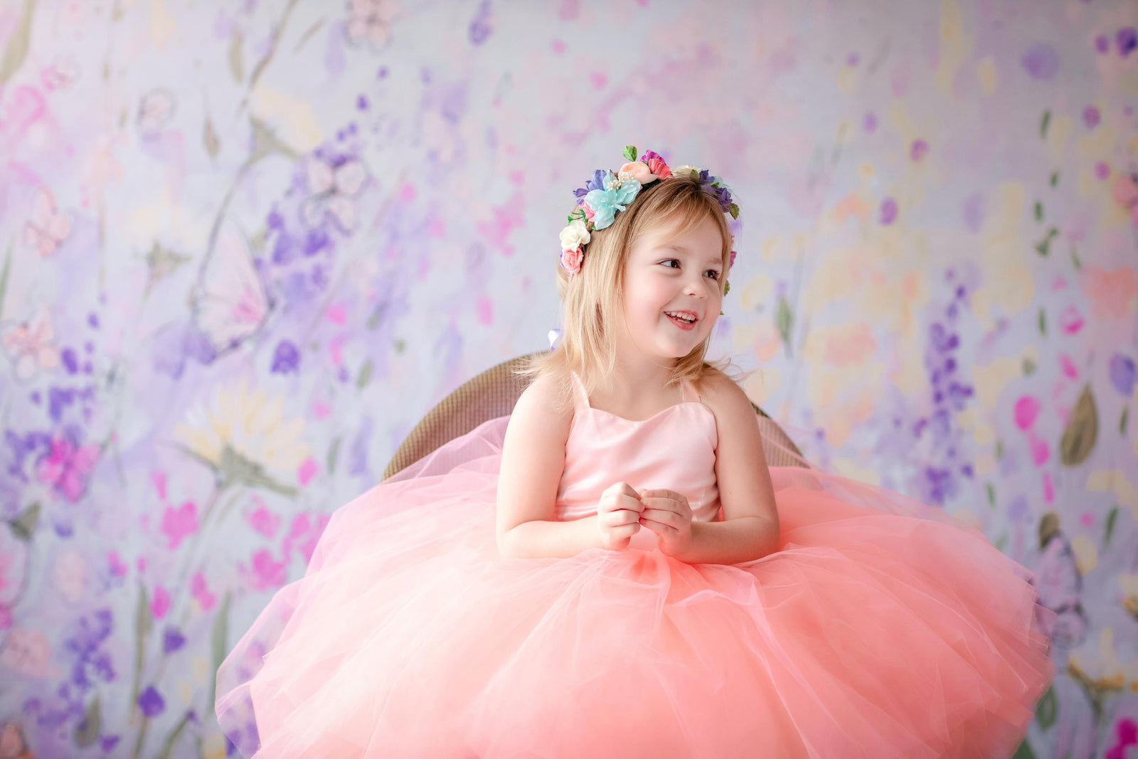Simple Short Tulle Dress | Custom Color Options | Editorial Couture for Special Occasions