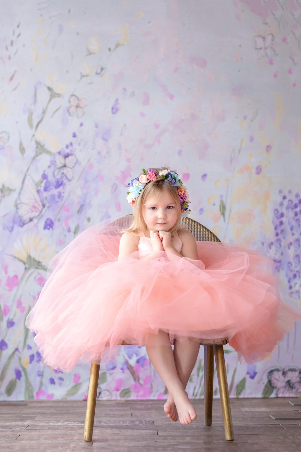 Simple Short Tulle Dress | Custom Color Options | Editorial Couture for Special Occasions