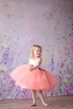 Simple Short Tulle Dress | Custom Color Options | Editorial Couture for Special Occasions