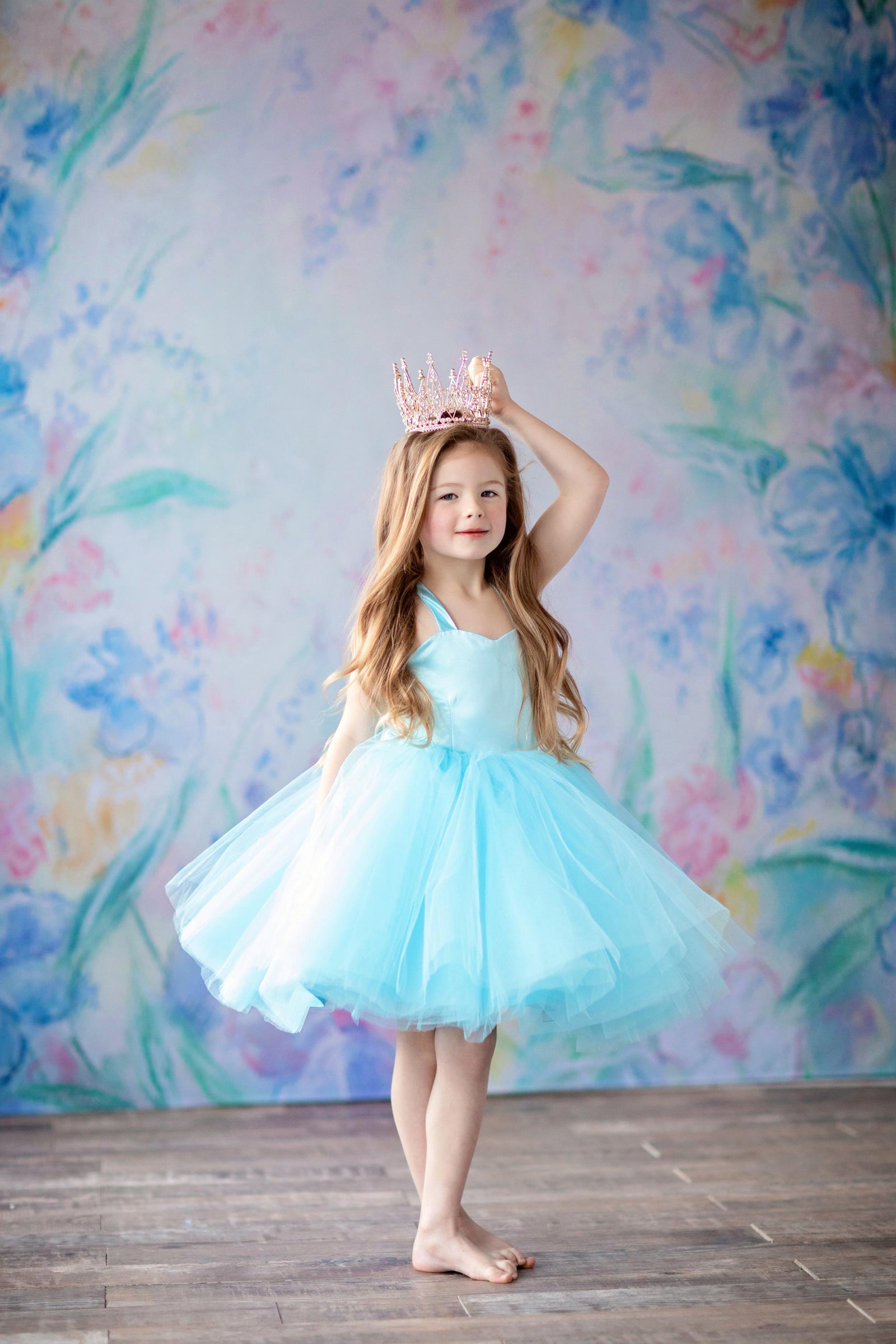 Simple Short Tulle Dress | Custom Color Options | Editorial Couture for Special Occasions