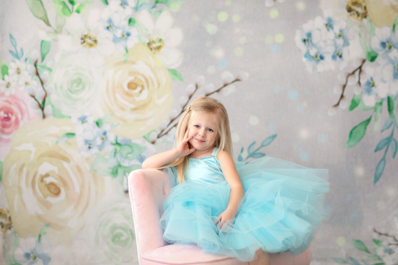 Simple Short Tulle Dress | Custom Color Options | Editorial Couture for Special Occasions