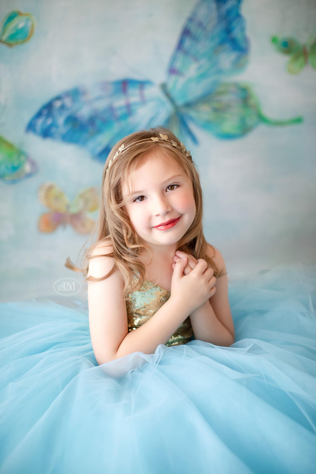 Simple Tulle Floor-Length Dress with Glitter Bodice | Custom Color Options | Editorial Couture for Special Occasions