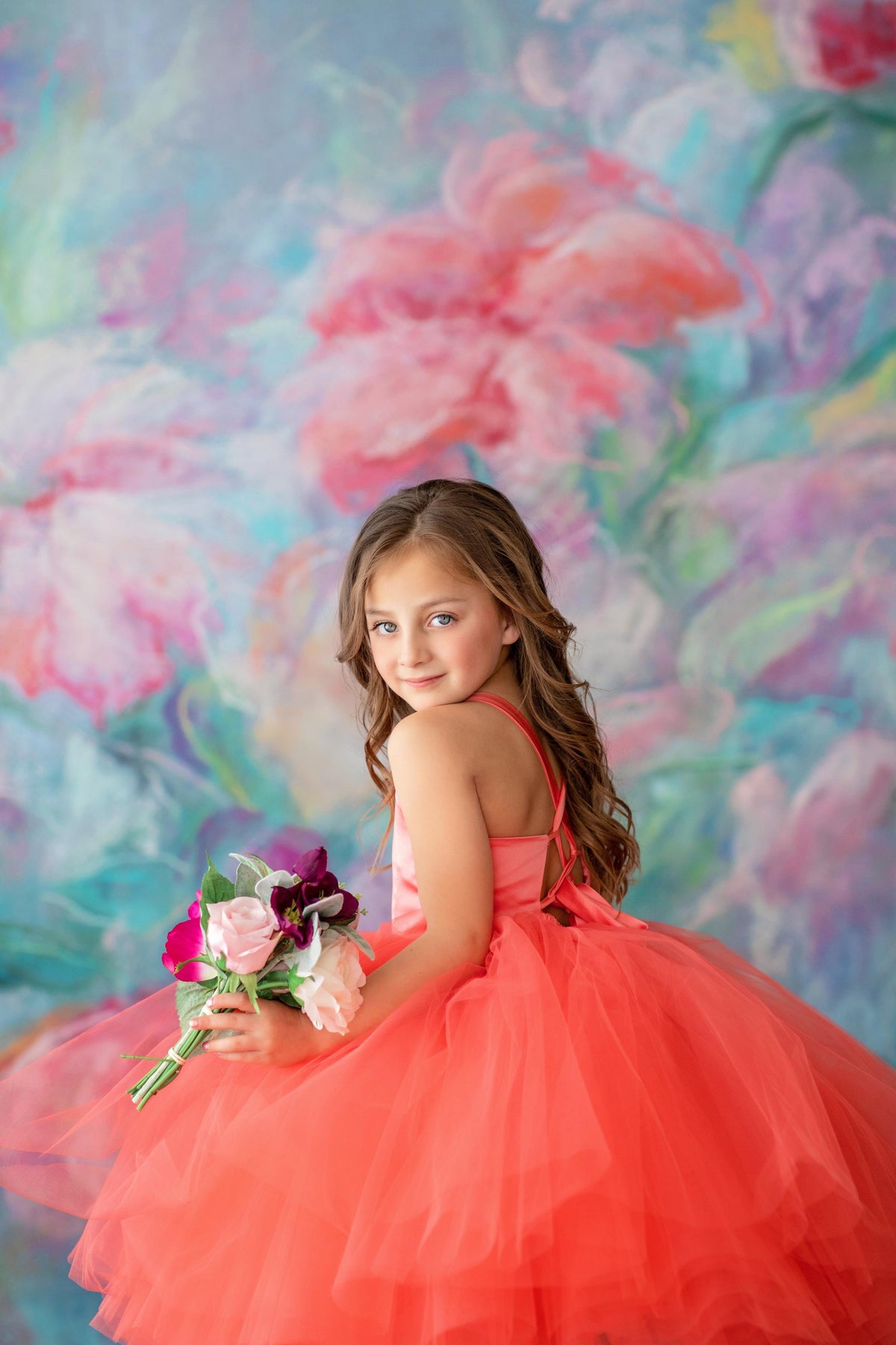 Simple Short Tulle Dress | Custom Color Options | Editorial Couture for Special Occasions