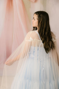 Custom Tulle Couture Cape – Available in Custom Colors & Fabric Options