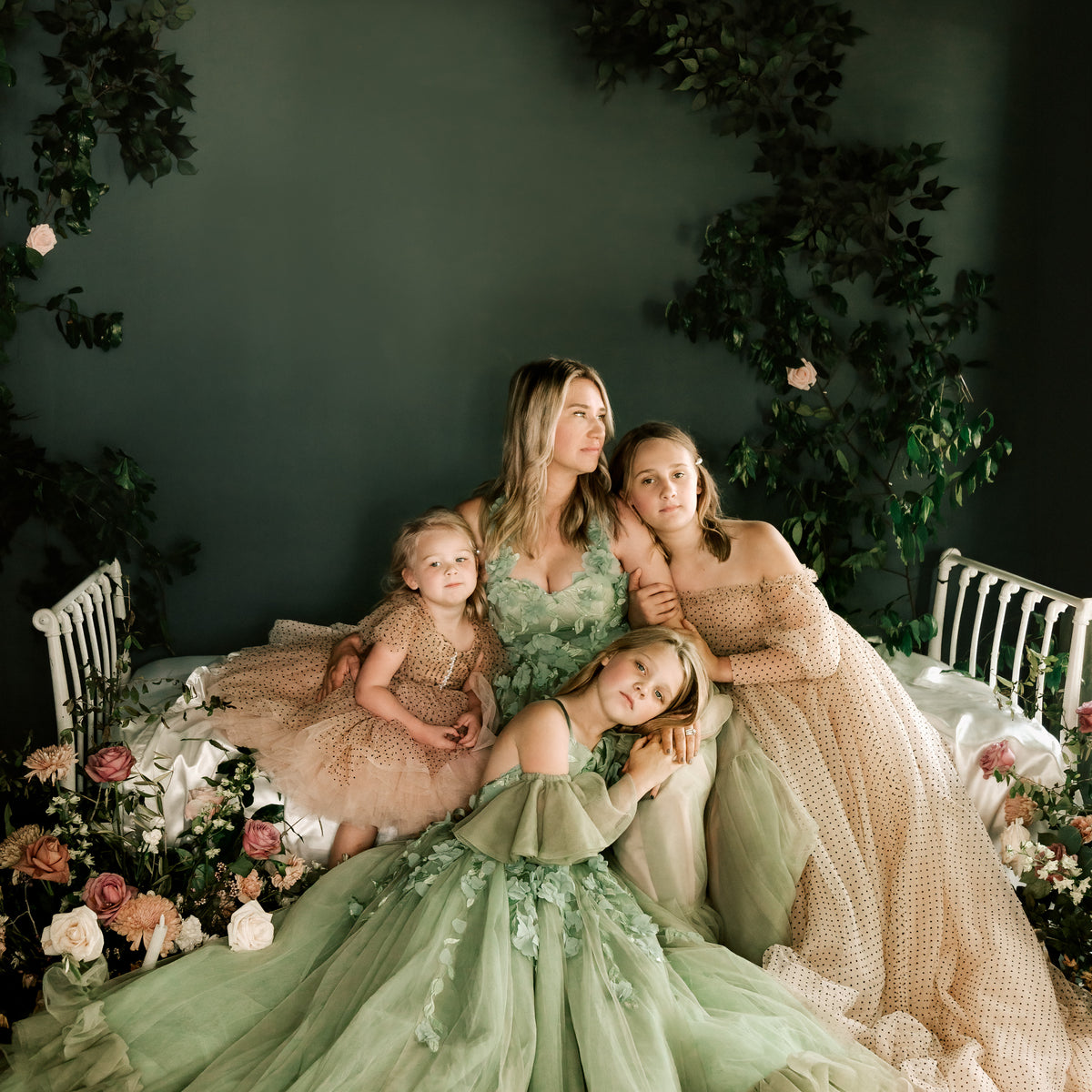 Charming Flower Girl Dresses & Mommy and Me Outfits