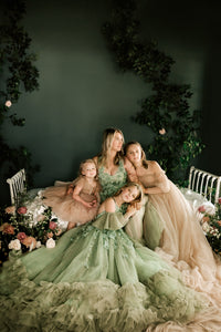 Charming Flower Girl Dresses & Mommy and Me Outfits Charming Flower Girl Dresses & Mommy and Me Outfits
