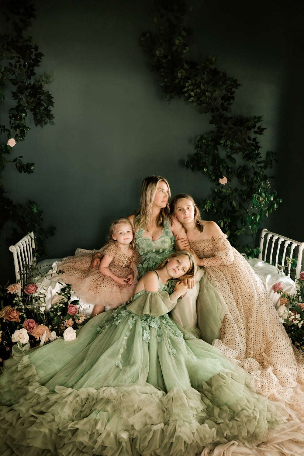 Charming Flower Girl Dresses & Mommy and Me Outfits Charming Flower Girl Dresses & Mommy and Me Outfits