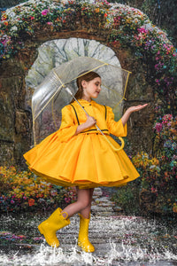 new "April Showers" -   tulle bodice with beading - jacket is not included ( 8 Year - Petite 10 Year)