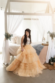 "MEADOW BLOOM" -Editorial Dress, Couture Gown, Special Occasion Dress Custom colors available