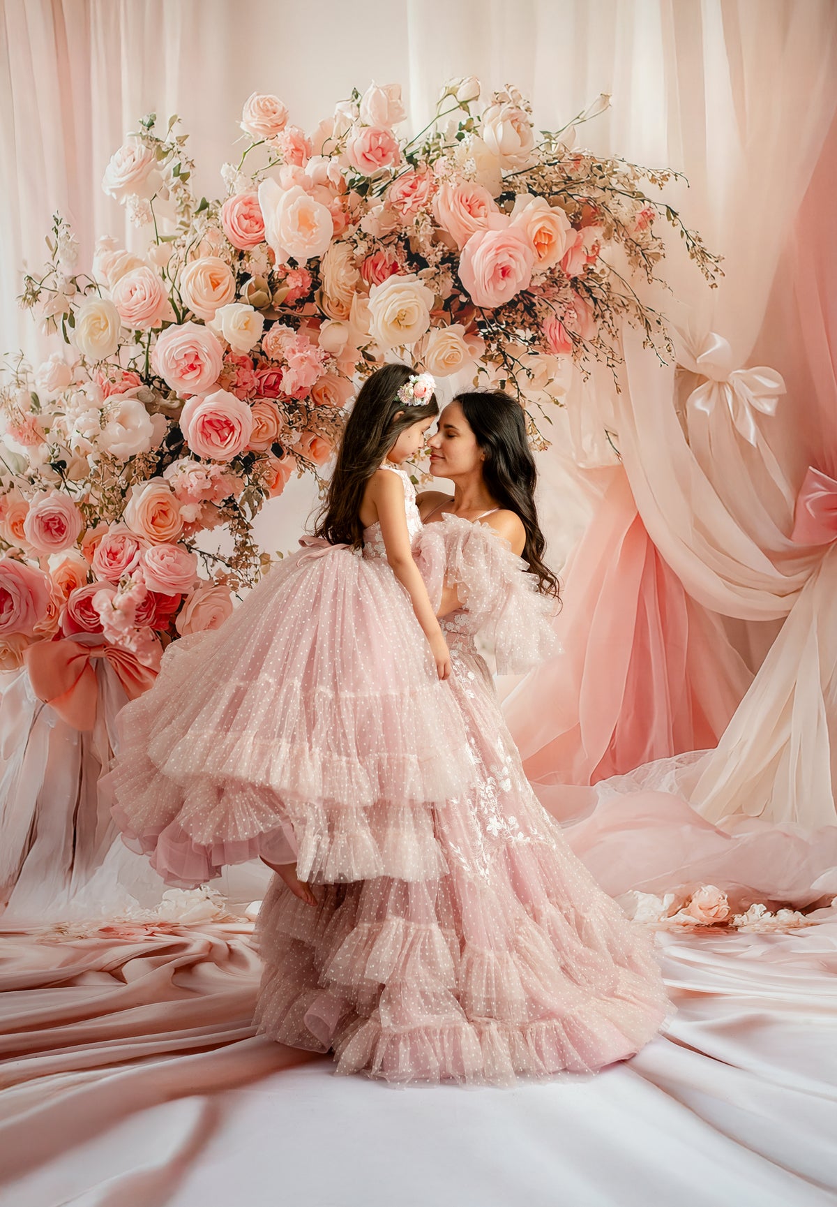 Bentley and Lace couture gown for portraits, birthdays, weddings, and special events