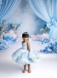 RTS REITRED RENTAL EUC Heavenly-  Petal Length Gown ( 4 Year - Petite 5 Year)