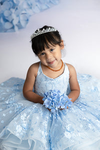 RTS REITRED RENTAL EUC Heavenly-  Petal Length Gown ( 4 Year - Petite 5 Year)