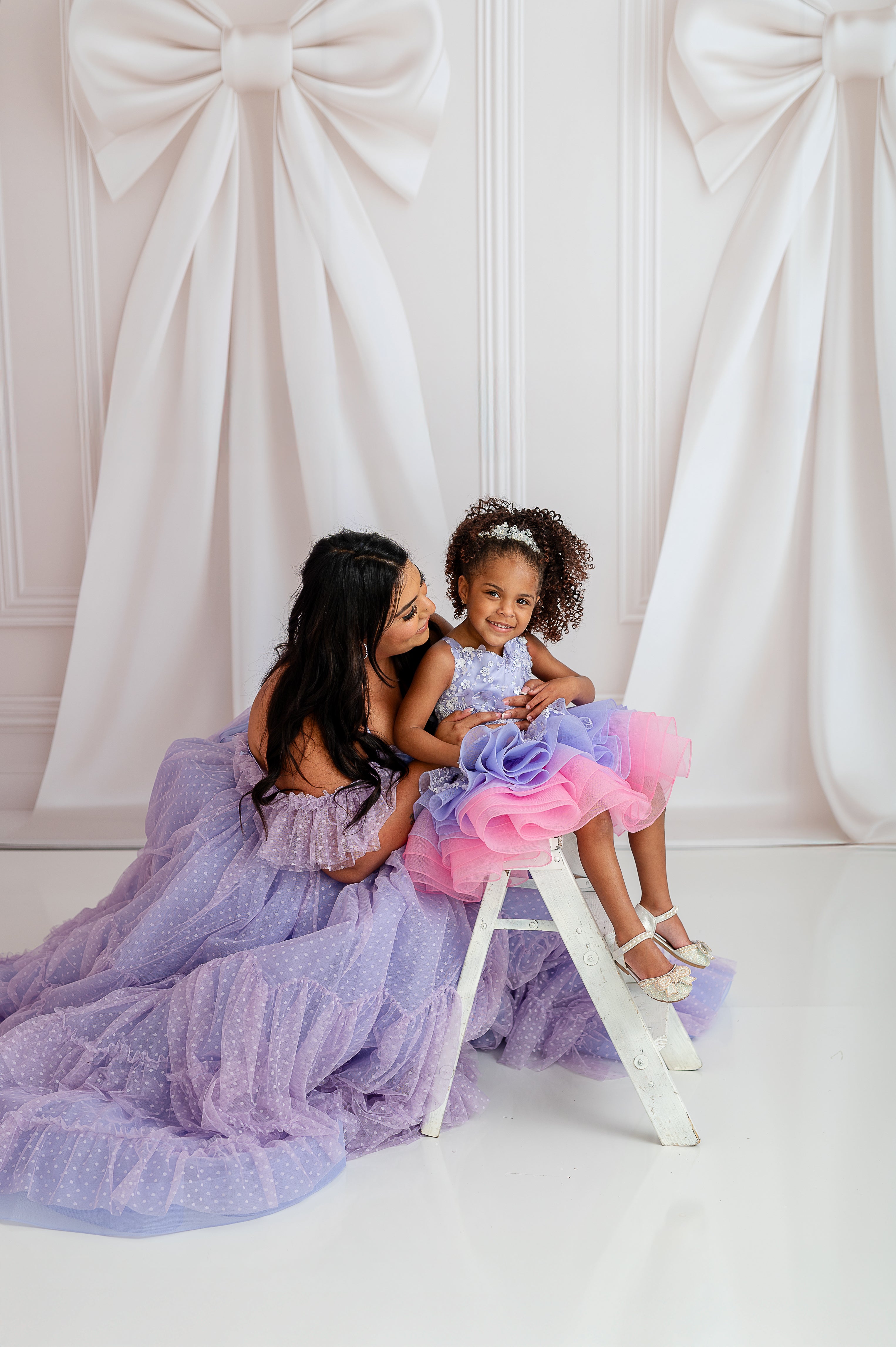 "Lilac Enchantment"- Floor length gown (Adult gown Size 0-8)