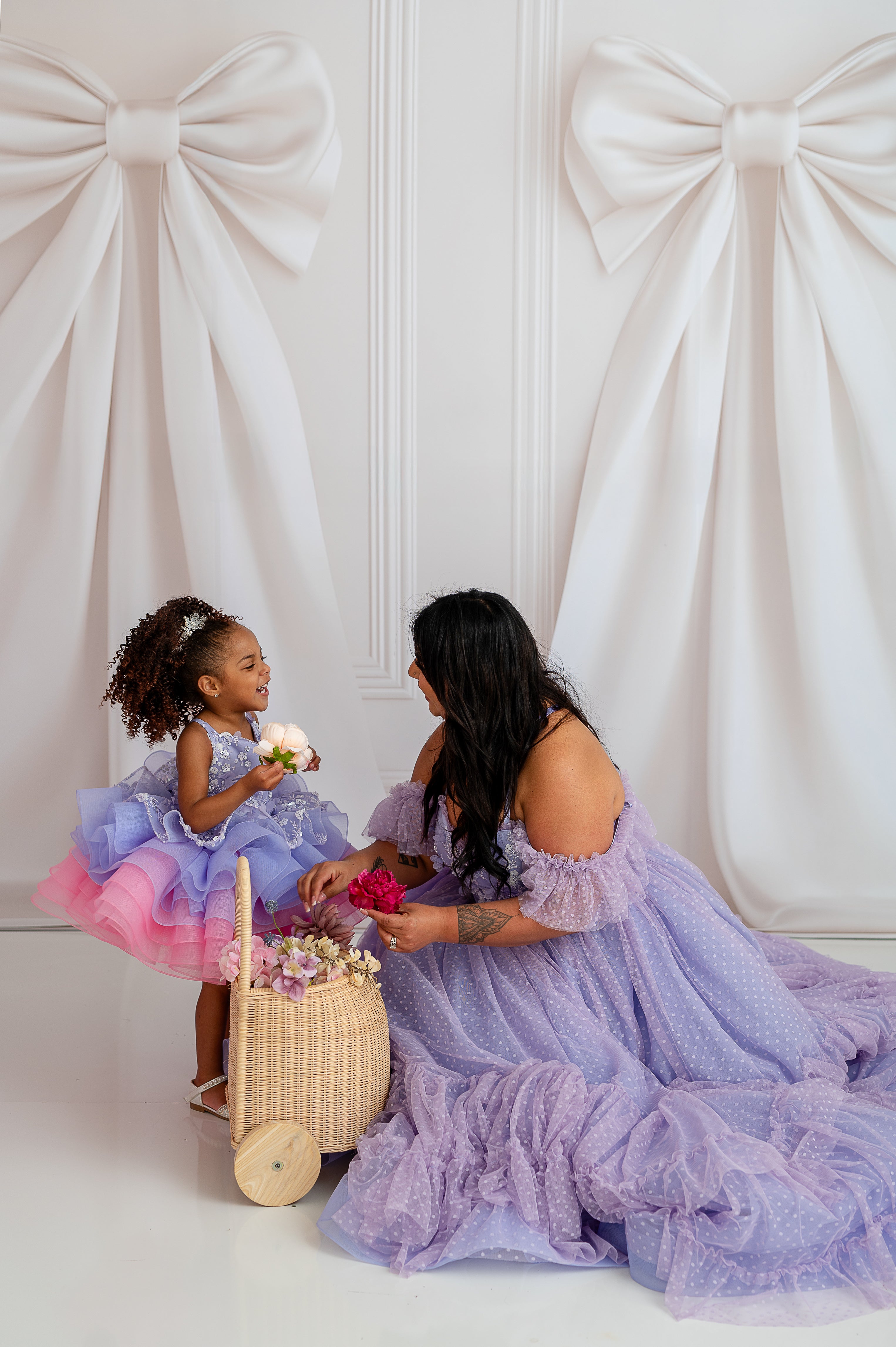 "Lilac Enchantment"- Floor length gown (Adult gown Size 0-8)