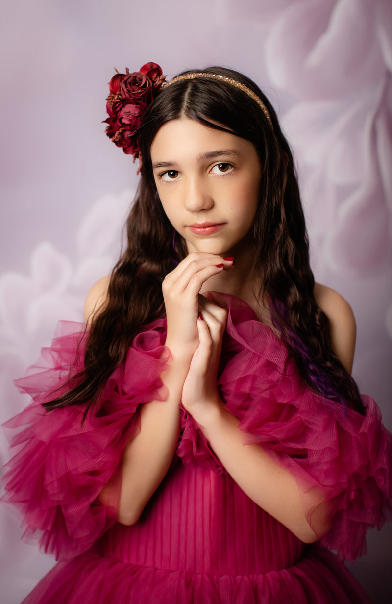 AURORA- choose color Editorial Dress, Couture Gown, Special Occasion Dress