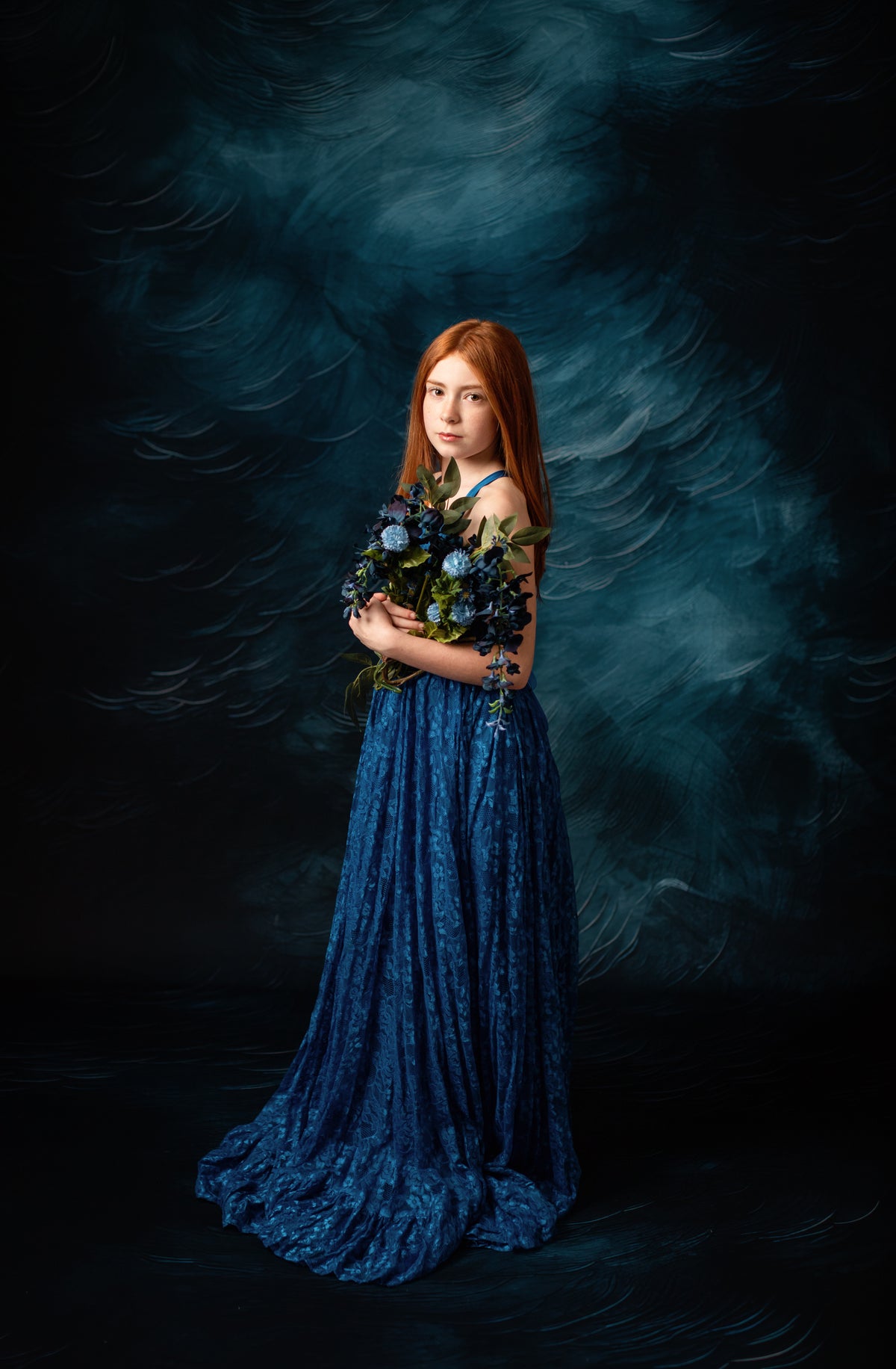 Everly Lace Dress (Solids)- Choose Your Color | Editorial Dress | Couture Gown | Special Occasion Dress