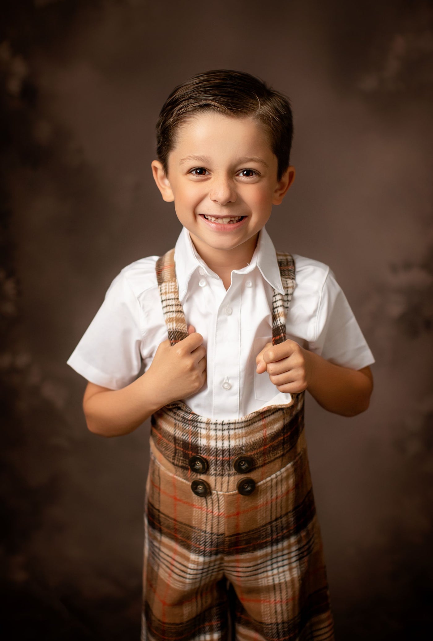 Custom vintage inspired suits and shorts for boys.