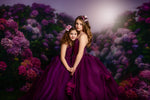 Cascade custom Solid gown- choose color Editorial Dress, Couture Gown, Special Occasion Dress