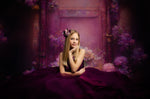 Cascade custom Solid gown- choose color Editorial Dress, Couture Gown, Special Occasion Dress