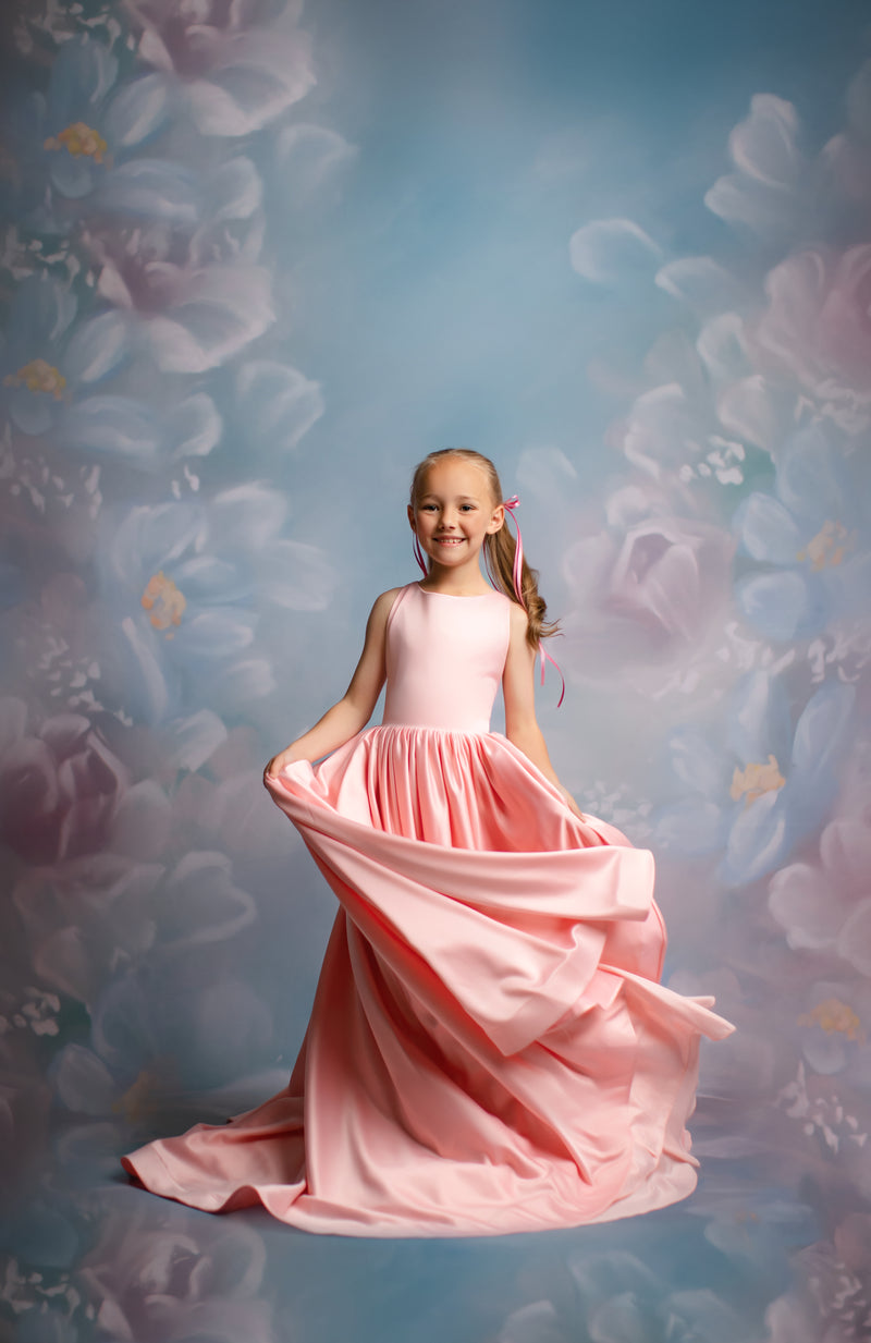 Ziggy  SILK SATIN SIMPLE DRESS