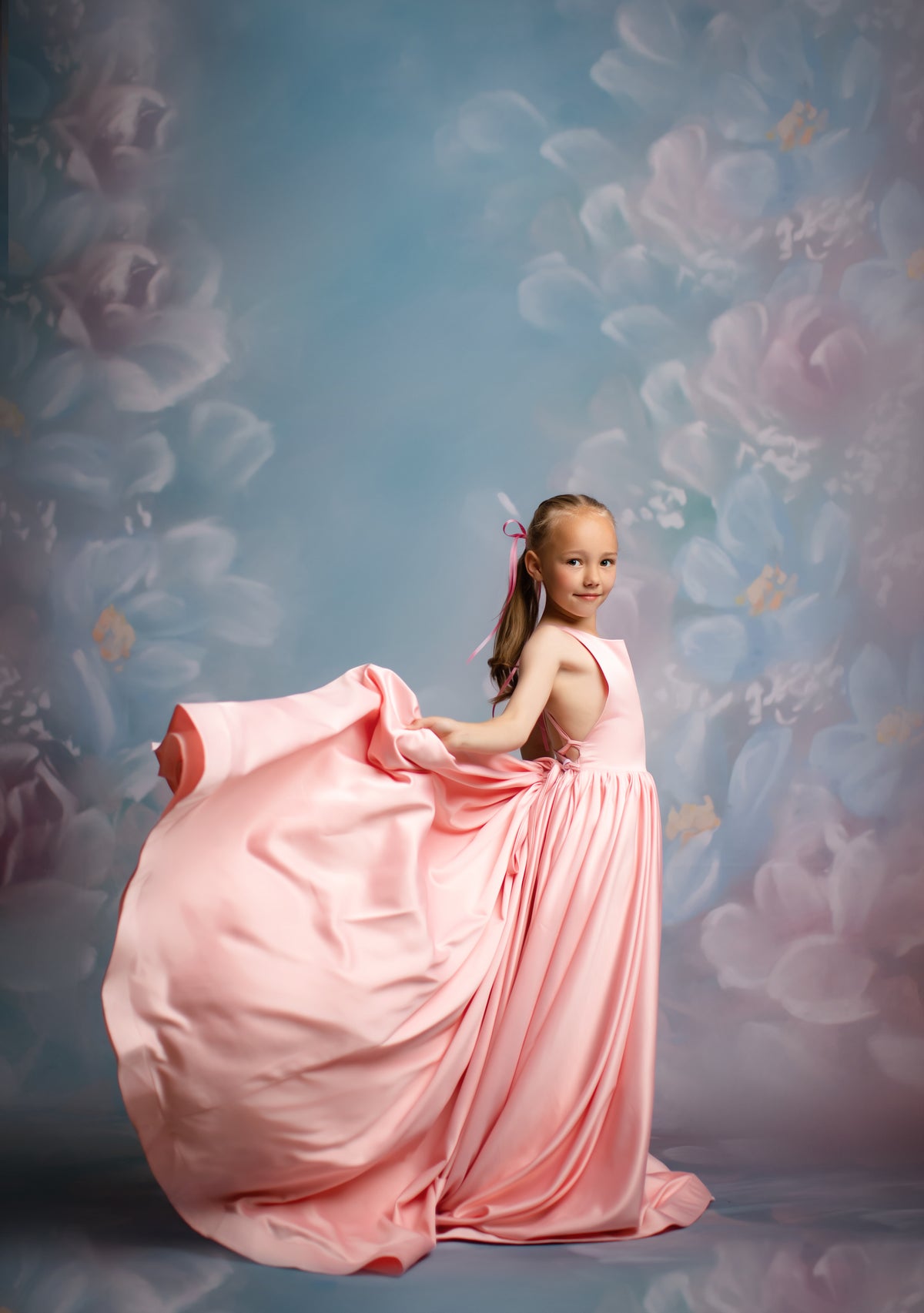 Ziggy  SILK SATIN SIMPLE DRESS
