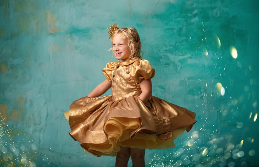 Golden Belle- Apron Dress Only Pick color and fabric option. Editorial Dress, Couture Gown, Special Occasion Dress