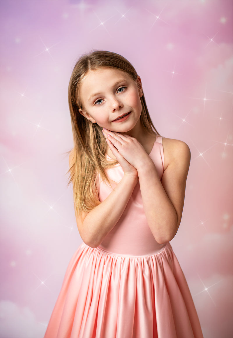 Ziggy  SILK SATIN SIMPLE DRESS